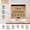 Niyok Natural Cosmetics Solid Moisturizing Face Wash Bar, For Normal to Sensitive Skin, Patchouli Scent, 80g, 3-Pack view 3