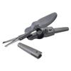 HONMEET 5pcs Eyebrow and Beard Grooming Scissors Precision Trimming Tool Rounded Tips for Safe Use Compact Design for Travel and Daily Grooming for Facial Hair and Nose Hair view 3