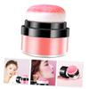 PLAFOPE 5pcs Mineral Makeup Blush Powder for Cheeks Shimmer Blush Puff Face Cushion view 3