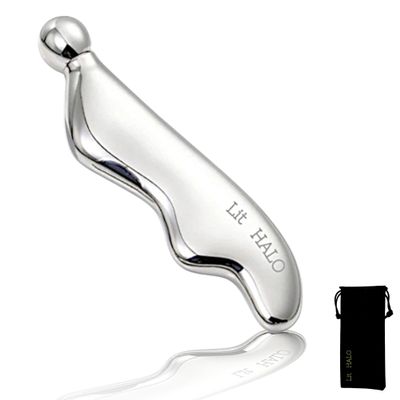 4-in-1 Gua Sha Massager: Stainless Steel Cryo Gua Sha Facial Tools for Face, Neck, Body  Lymphatic Drainage Massager, Facial Roller, Reduce Puffiness, Improve Circulation Beauty Tools