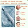 4-in-1 Gua Sha Massager: Stainless Steel Cryo Gua Sha Facial Tools for Face, Neck, Body  Lymphatic Drainage Massager, Facial Roller, Reduce Puffiness, Improve Circulation Beauty Tools view 4