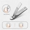 Bustards Nail Clipper Set 6Pcs Manicure Set for Women Girls, Nail Clippers Kit, Stainless Steel Nail Clipping Tools Portable Travel Grooming Kit with Stylish Leather Case Fingernail Clipper(Pink) view 2