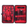 Bustards Nail Clipper Set 18 in 1 Manicure Set, Stainless Steel Nail Care Set, Professional Fingers & Toes Nail Grooming Tool, Portable Pedicure Kit for Men Women Fingernail Clipper view 1