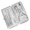 Bustards Nail Clipper Set 9Pcs Manicure Set Pedicure Set for Men & Women, Sharp Nail Clipper Kit Stainless Steel Professional Nail Cutter Tools with Travel Case Kit Fingernail Clipper view 1