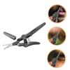 Gogogmee 5pcs Nose Hair Scissors and Eyebrow Trimmer Facial Grooming Scissors for Precision Trimming of Facial Hair and Beard Compact and Tool view 2