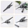 Gogogmee 5pcs Nose Hair Scissors and Eyebrow Trimmer Facial Grooming Scissors for Precision Trimming of Facial Hair and Beard Compact and Tool view 3