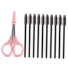 Gogogmee 11-Piece Eyelash Scissors Set Stainless Steel Eyebrow Trimming Tools Eyelash Spiral Comb Professional Beauty Kit for Makeup Enthusiasts view 1