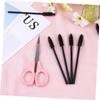 Gogogmee 11-Piece Eyelash Scissors Set Stainless Steel Eyebrow Trimming Tools Eyelash Spiral Comb Professional Beauty Kit for Makeup Enthusiasts view 4