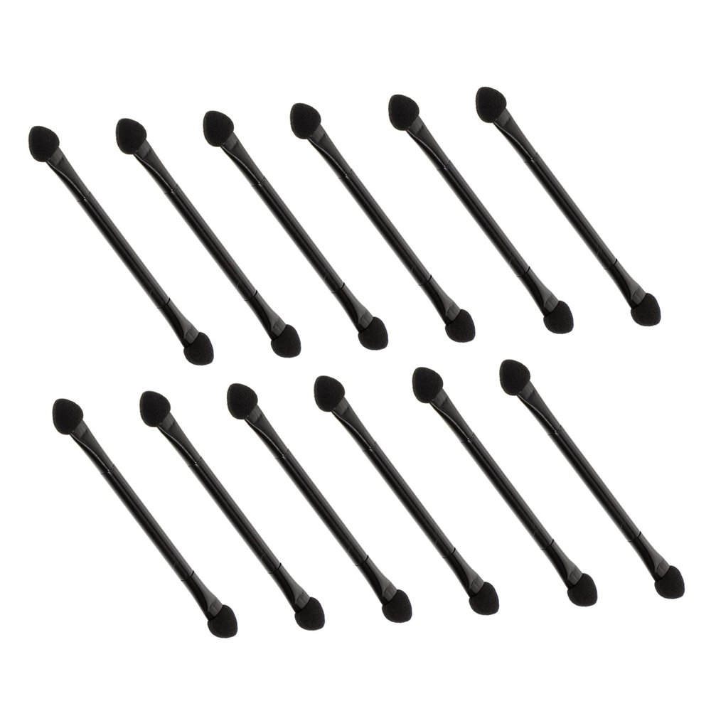 BIUDECO 30pcs Dual-ended Sponge Eyeshadow Sticks for Precise Makeup Application Soft Sponge Tips for Eyeshadow Eyeliner and Eyebrow Use for Travel and Everyday Looks