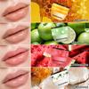 4 PCS Bee Lip Balm - Honey Watermelon Apple Coconut Lip Balm Sleeping Lip Mask Overnight with Sticks, Lip Exfoliating, Prevents Dry & Crack view 2
