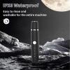Erkot Nose Hair Trimmer for Men and Women, Eyebrow Trimmer, Electric Shaver Razor 3 in 1, Portable, Waterproof and Rechargeable for Ears, Face, Legs (Black) view 4