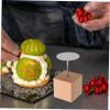VINTORKY 2sets Flower Nail Base Carving Tool Decorated Stand Nail Salon Essential Sturdy view 4