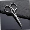 HAPINARY Beard and Mustache Scissors for Men Stainless Steel Sturdy Precision Cutting Sleek Design Easy to view 4