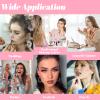 150Pcs Disposable Mascara Wands Spoolie Brush Crystal Eyebrow Brushes Eyelash Extension Applicator Makeup Kits With Container(Mix 3 Color) view 4