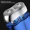 Cohbskj New Model Mini Dual-Head Electric Shaver, Mini Portable Electric Shaver, Mini Dual Head Electric Razor, USB Rechargeable Waterproof Electric Razor, Pocket Size (2 PCS-A) view 4