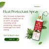 Rose Molly Heat Protectant Spray for Hair, Adds Body and Shine, 8 fl oz view 4