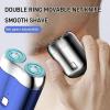 Cohbskj New Model Mini Dual-Head Electric Shaver, Mini Portable Electric Shaver, Mini Dual Head Electric Razor, USB Rechargeable Waterproof Electric Razor, Pocket Size (Green) view 2