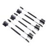 SOESFOUFU 12pcs Dual- Eyebrow Brush and Eyelash Comb for Grooming Brows and Lashes Non-skid Handle for Easy for Everyday Use and Sharing view 1