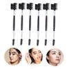 SOESFOUFU 12pcs Dual- Eyebrow Brush and Eyelash Comb for Grooming Brows and Lashes Non-skid Handle for Easy for Everyday Use and Sharing view 4