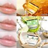 6 PCS Bee Lip Balm Honey Pot, Propolis Lip Mask Overnight, Moisturizing Hydrating Lip Sleeping Mask Prevention Dry and Cracked, Reduce Lip Lines (Strawberry&Watermelon&Honey&Cherry&Coconut&Apple Lime) view 4