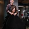 Barber Cape 63"x57" Hair Salon Capes Professional Hair Cutting Cape Black Waterproof Haircut Cape with Adjustable Snaps 5Pack view 2