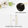 Bamboo Cotton Swabs 2000ct(20 Pack), 3 inch Double Tips Cotton Swabs with Wooden Sticks for Ears, Makeup, Personal Grooming and Household Cleaning view 4