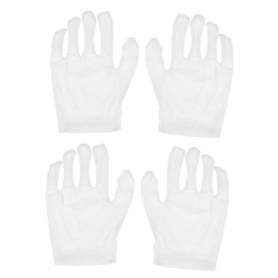 HAPINARY 2pairs Deep Exfoliating Gloves Moisturizing Spa Gloves Lotion Gel Bamboo Fiber Beauty for Women Hands