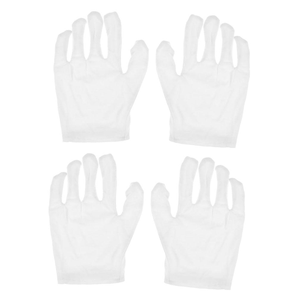 HAPINARY 2pairs Deep Exfoliating Gloves Moisturizing Spa Gloves Lotion Gel Bamboo Fiber Beauty for Women Hands