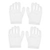 HAPINARY 2pairs Deep Exfoliating Gloves Moisturizing Spa Gloves Lotion Gel Bamboo Fiber Beauty for Women Hands view 1