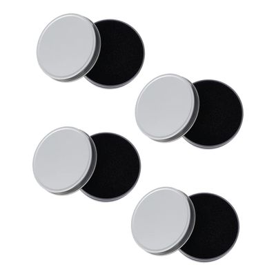 BIUDECO 4sets Makeup Brush Cleaner Mats of Beauty Sponge Cleaner Face Sponges for Cleansing Cleaning Tool