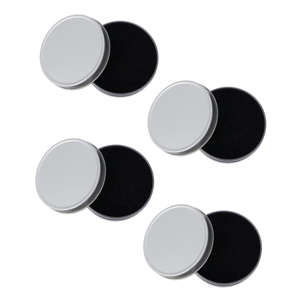 BIUDECO 4sets Makeup Brush Cleaner Mats of Beauty Sponge Cleaner Face Sponges for Cleansing Cleaning Tool