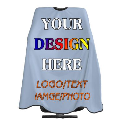 Custom Barber Cape For Men Salon Cape Personalized Hair Cutting Cape Design Your Own Logo Text Photo For Hairdresser Gift Style18