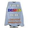 Custom Barber Cape For Men Salon Cape Personalized Hair Cutting Cape Design Your Own Logo Text Photo For Hairdresser Gift Style18 view 1