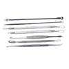 HAPINARY 7pcs Comedone Tool Set Blackhead Removal Tool Pimple Popping Kit Dark Face Care view 2