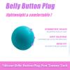 Okueejur 12PCS Ball-Shape Belly Button Plug Post Tummy Tuck Silicone Belly Button Shaper Tummy Tuck for Liposuction (Blue) view 2