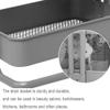 3UOOWWFA Storage Hand Truck, Kitchen Movable Trolley with 3 Tier Storage Tray, Mobile Beauty Spa Hair Styling Rolling Trolley Cart Wither/Pink/Chic (Creamy_White Normal) (Creamy_White Thickened) view 4