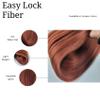 Reddish Brown Braiding Hair Pre stretched for Bob Boho Braids Pre stretched Boho Braiding Hair view 4