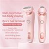 Razor for Women, Beauty Electric Razor, Electric Bikini Trimmer for Women,Goddess Shaver (Pink) view 2