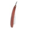 IWOWHERO 2pcs Straight Razor for Men Barber Manual Wood Handle Beard and Stubble Hair Cutting Tool for Father Day Valentine Day Christmas view 1
