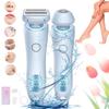Razor for Women, Beauty Electric Razor, Electric Bikini Trimmer for Women,Goddess Shaver (Blue) view 1