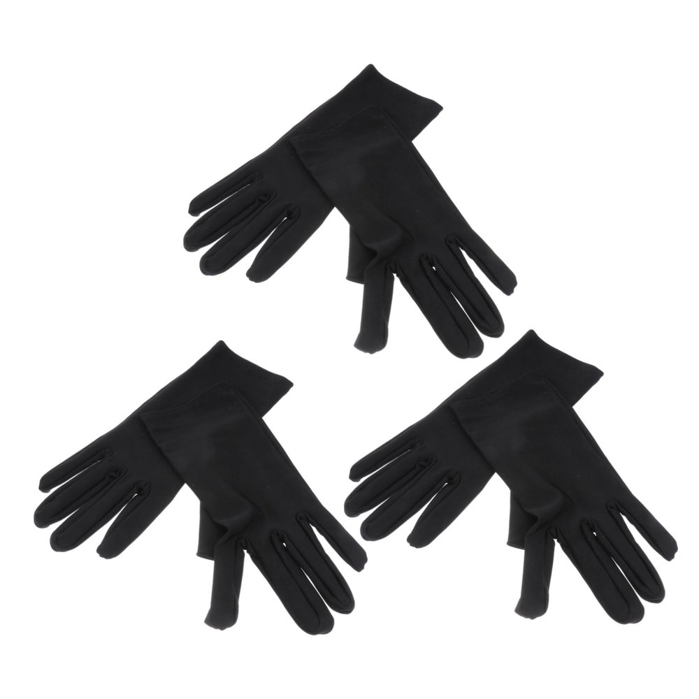 BIUDECO 9 Pairs Elastic Etiquette Travel Safety Hand Moisturizing Oven Work Safety Stretchable Lining