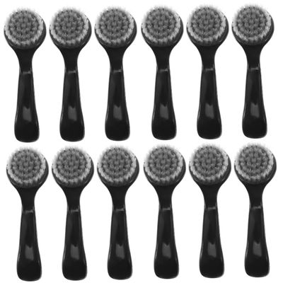 BIUDECO 12pcs Face Wash Brush Facial Cleansing Tool Face Scrubber for Women Safe and Comfortable Exfoliating Brush