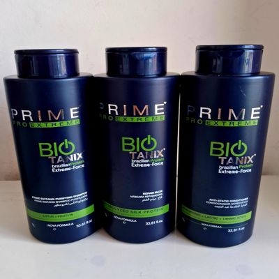 Bio Tanix Prime Pro Extreme / Brazilian Keratin Professional Kit-Sem Formol 3x1L