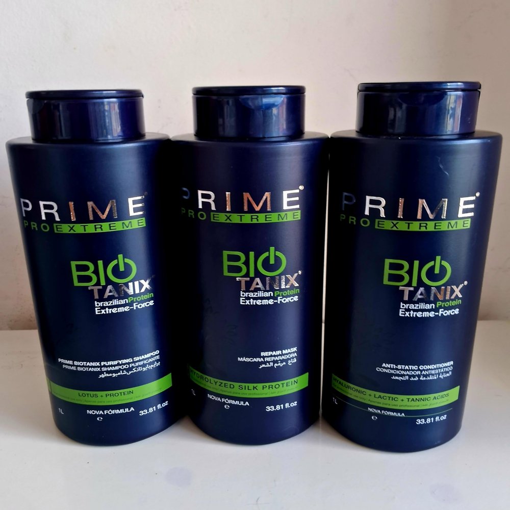Bio Tanix Prime Pro Extreme / Brazilian Keratin Professional Kit-Sem Formol 3x1L
