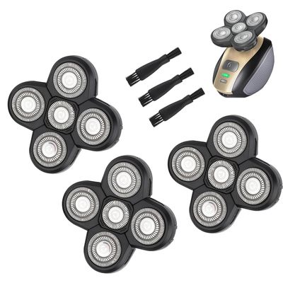 Freedom Universal 3 Pcs 5 Blades Replacement Heads Compatible with Freebird Freedom Bird Head Shaver Replacement Heads (3 Pcs 5 Blades)