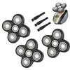 Freedom Universal 3 Pcs 5 Blades Replacement Heads Compatible with Freebird Freedom Bird Head Shaver Replacement Heads (3 Pcs 5 Blades) view 1