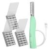 SPA SCIENCES - SIMA Patented Dermaplane Razor for Women Face  Painless 2-in-1 Facial Exfoliation & Peach Fuzz Hair Removal  Anti-Aging  3 Speeds  Rechargeable  19 Weeks Treatment view 1
