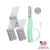 SPA SCIENCES - SIMA Patented Dermaplane Razor for Women Face  Painless 2-in-1 Facial Exfoliation & Peach Fuzz Hair Removal  Anti-Aging  3 Speeds  Rechargeable  19 Weeks Treatment view 2
