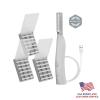 SPA SCIENCES - SIMA Patented Dermaplane Razor for Women Face  Painless 2-in-1 Facial Exfoliation & Peach Fuzz Hair Removal  Anti-Aging  3 Speeds  Rechargeable  19 Weeks Treatment view 2