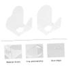 HAPINARY 2pcs Transparent Makeup Mixing Palette for Custom Foundation Eyeshadow and Creams Professionals and Personal Use No More Stains Hands view 3